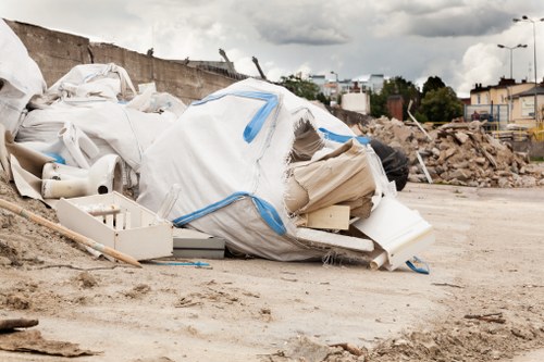 Timely construction waste clearance ensuring safety